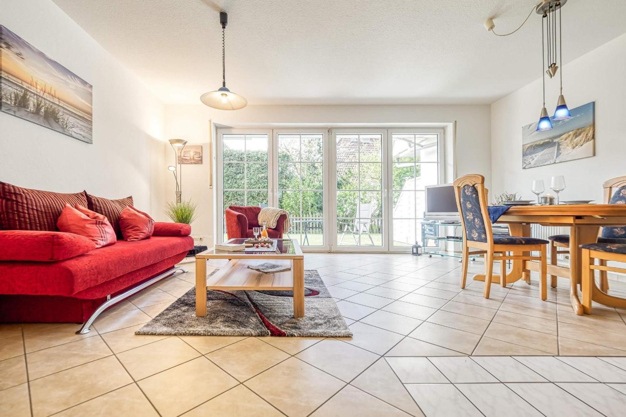 Haus Kranich 4 - Wohnung 17 ツィングシュト エクステリア 写真