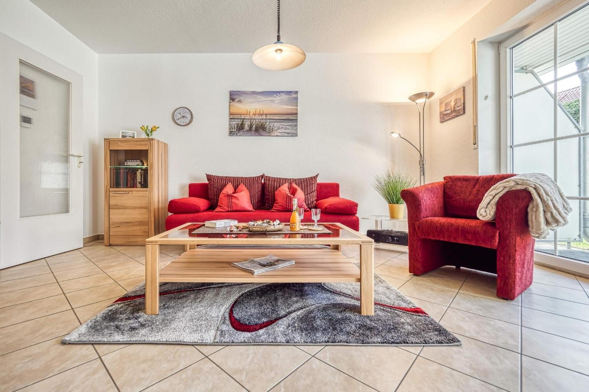 Haus Kranich 4 - Wohnung 17 ツィングシュト エクステリア 写真